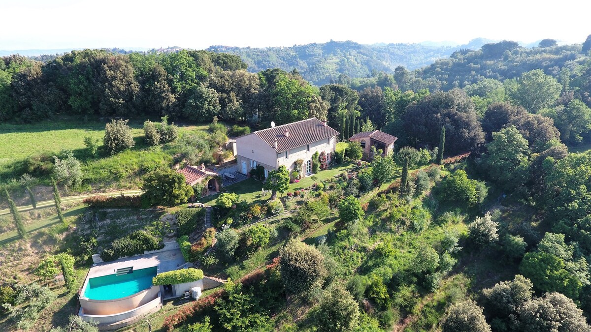 Villa Monterosoli viste mozzafiato incontaminate